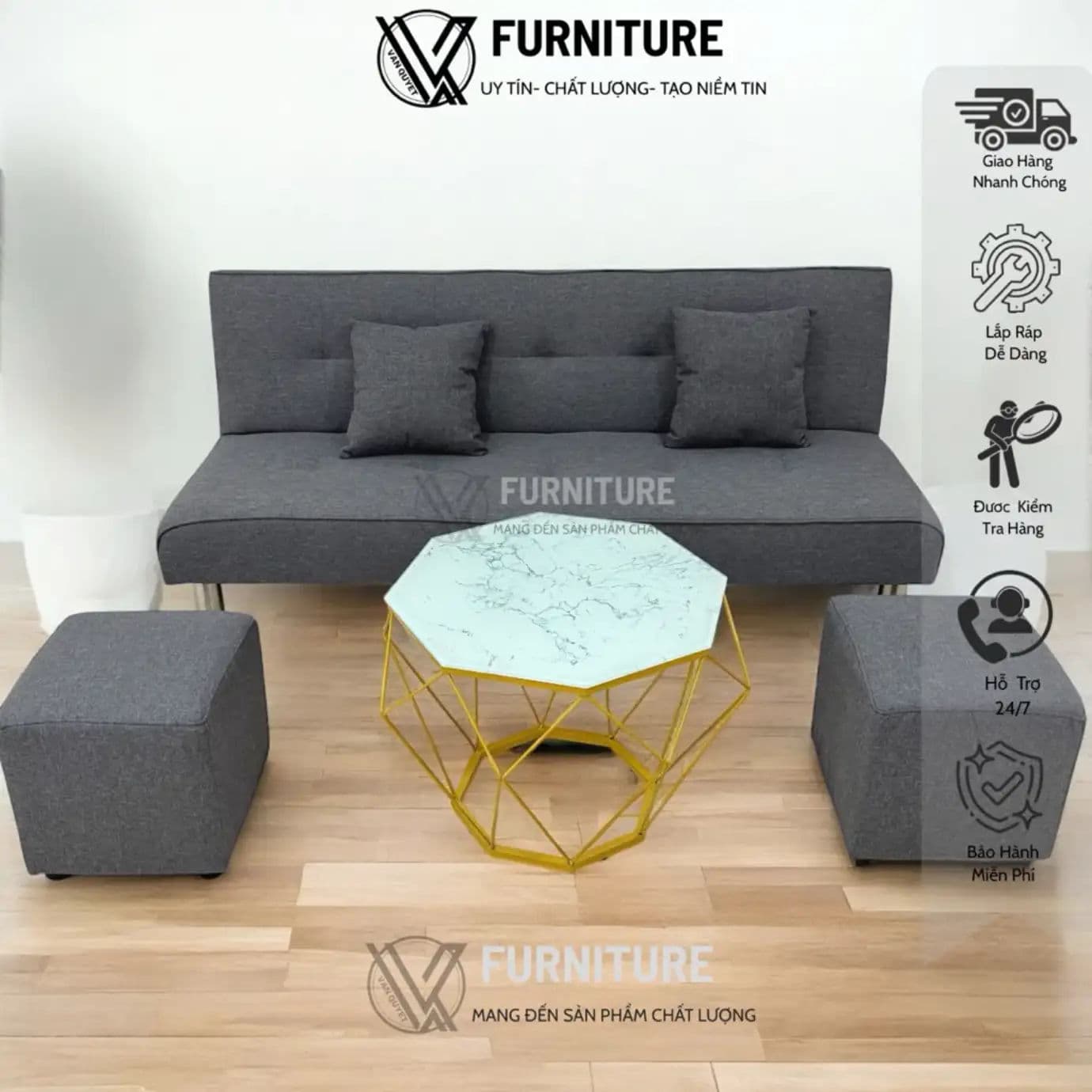 Sofa bed 1m7