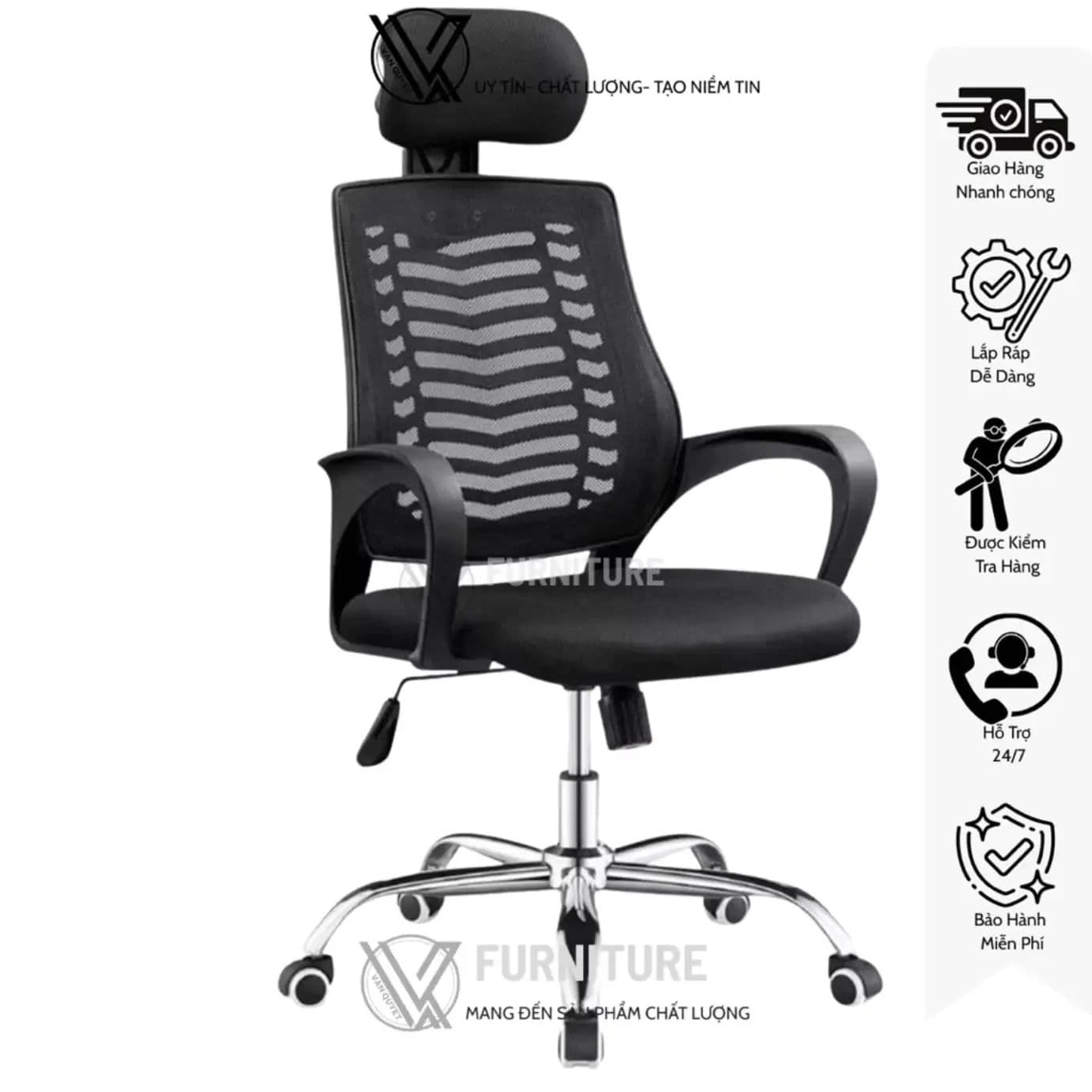 Ghế xoay văn phòng TD408